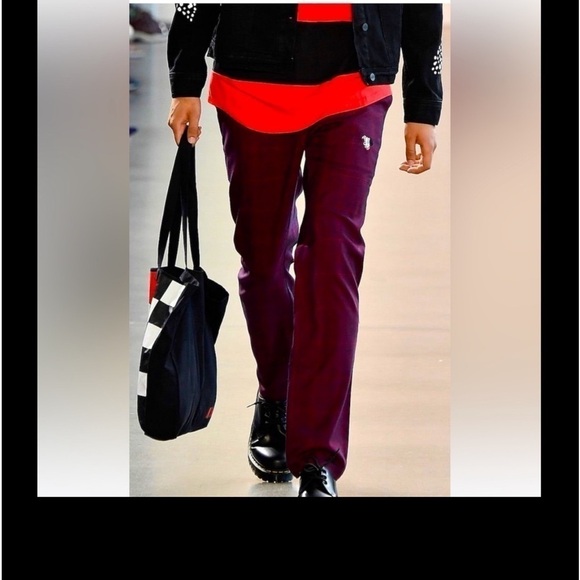 Nana Judy  X Disney “101 Dalmatian’s ska plaid pants men’s S. Great Cond… - Picture 7 of 7